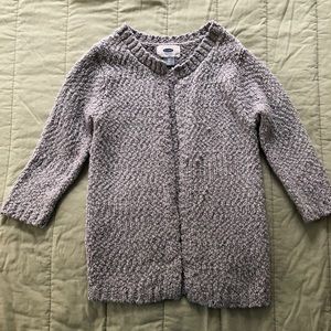 Old Navy gray cardigan